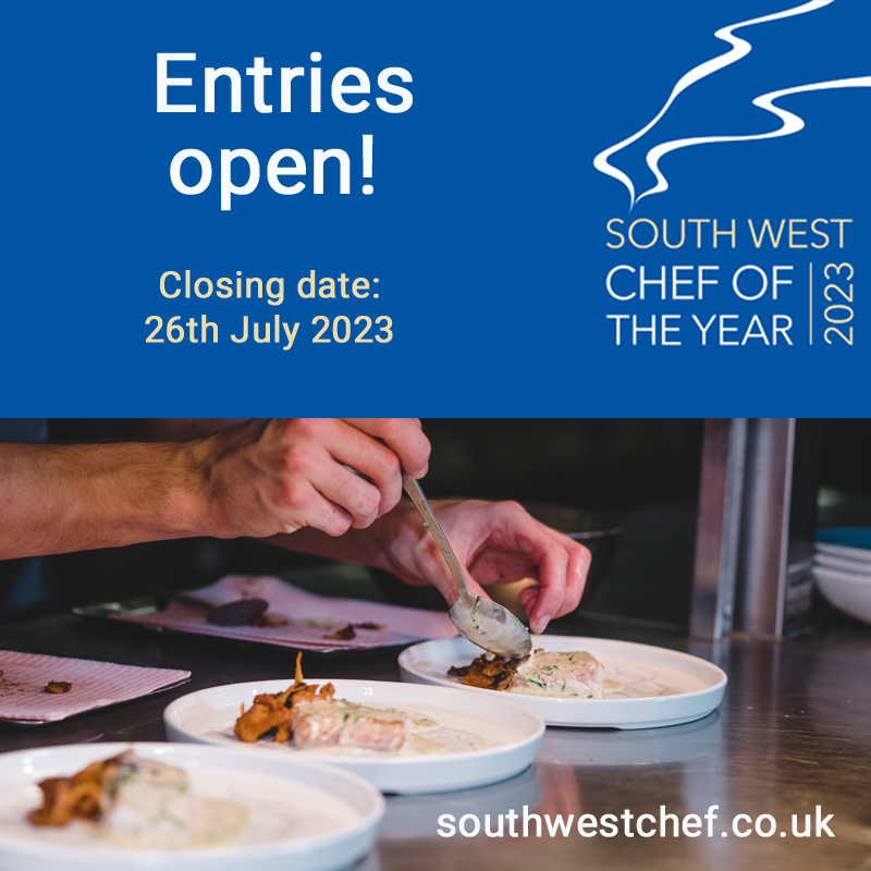 south west chef of the year competition poster 2023