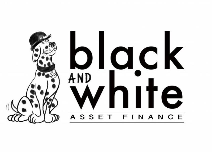 Black and White Asset Finance Logo