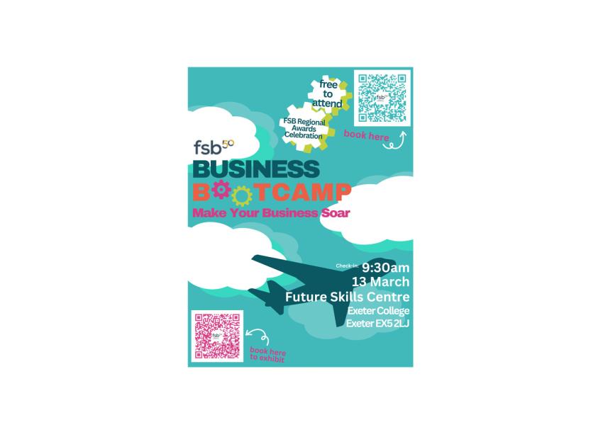 FSB business bootcamp poster
