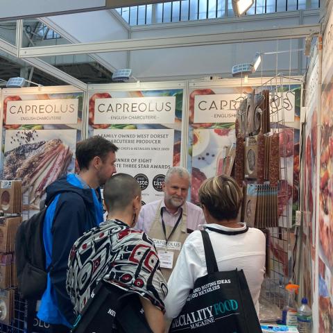 capreolus charcuterie trade stand